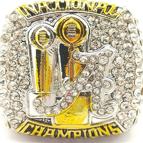 Alabama Crimson Tide Other - USA Alabama Crimson Tide 2017 Saban Silver Ring